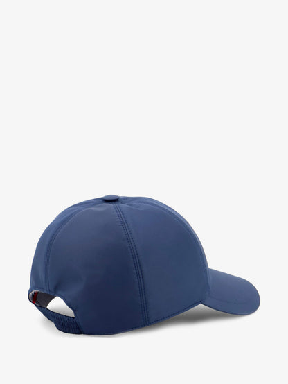 Nylon hat with embroidered logo on the front thumbnail