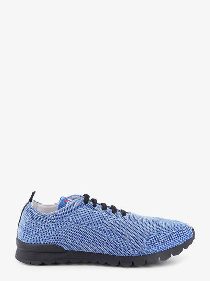 Knitted fabric sneakers with embroidered logo thumbnail