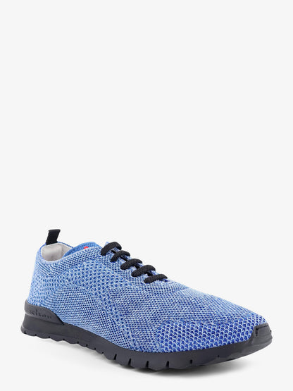 Knitted fabric sneakers with embroidered logo thumbnail