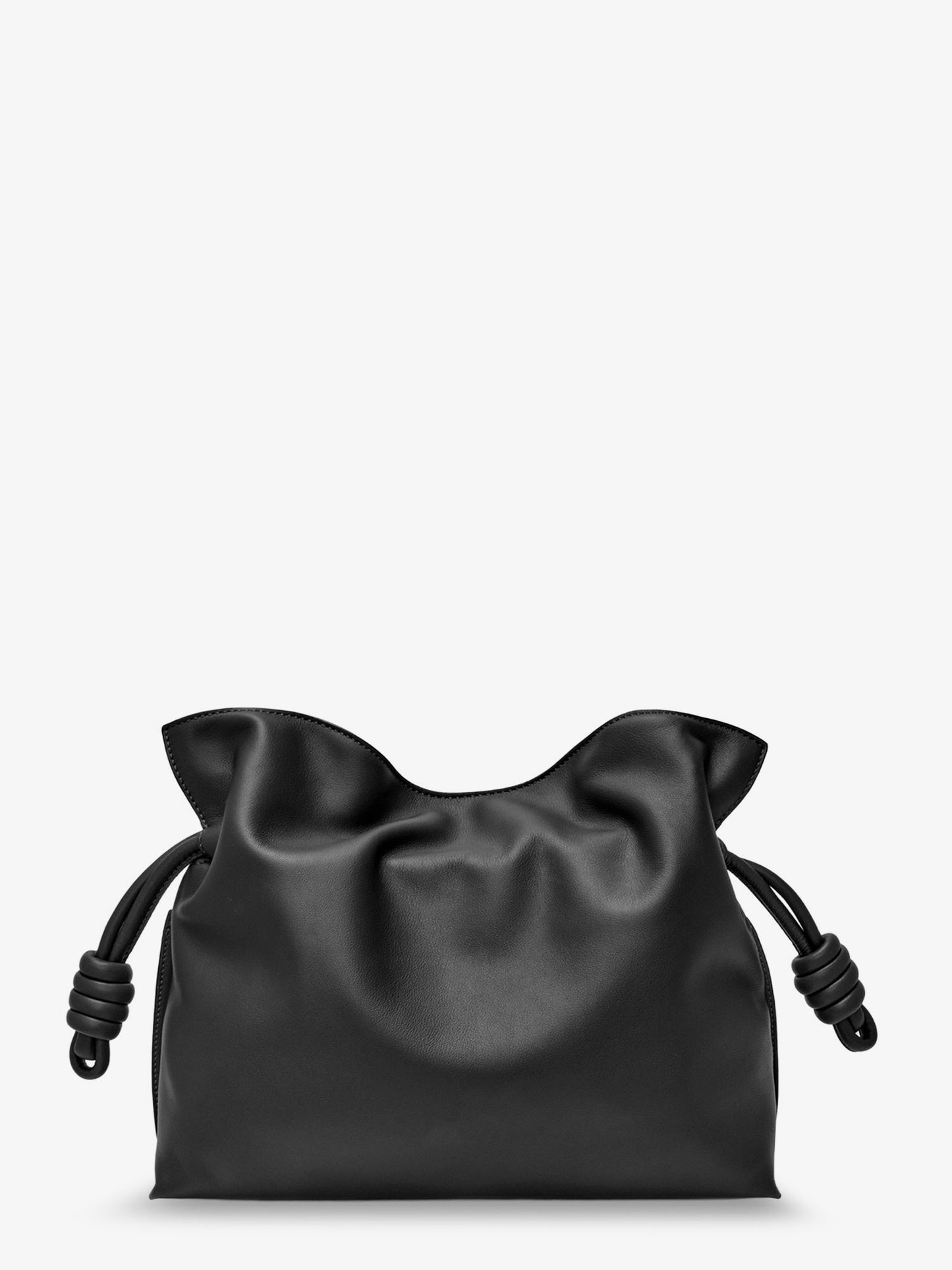 Flamenco leather clutch bag
