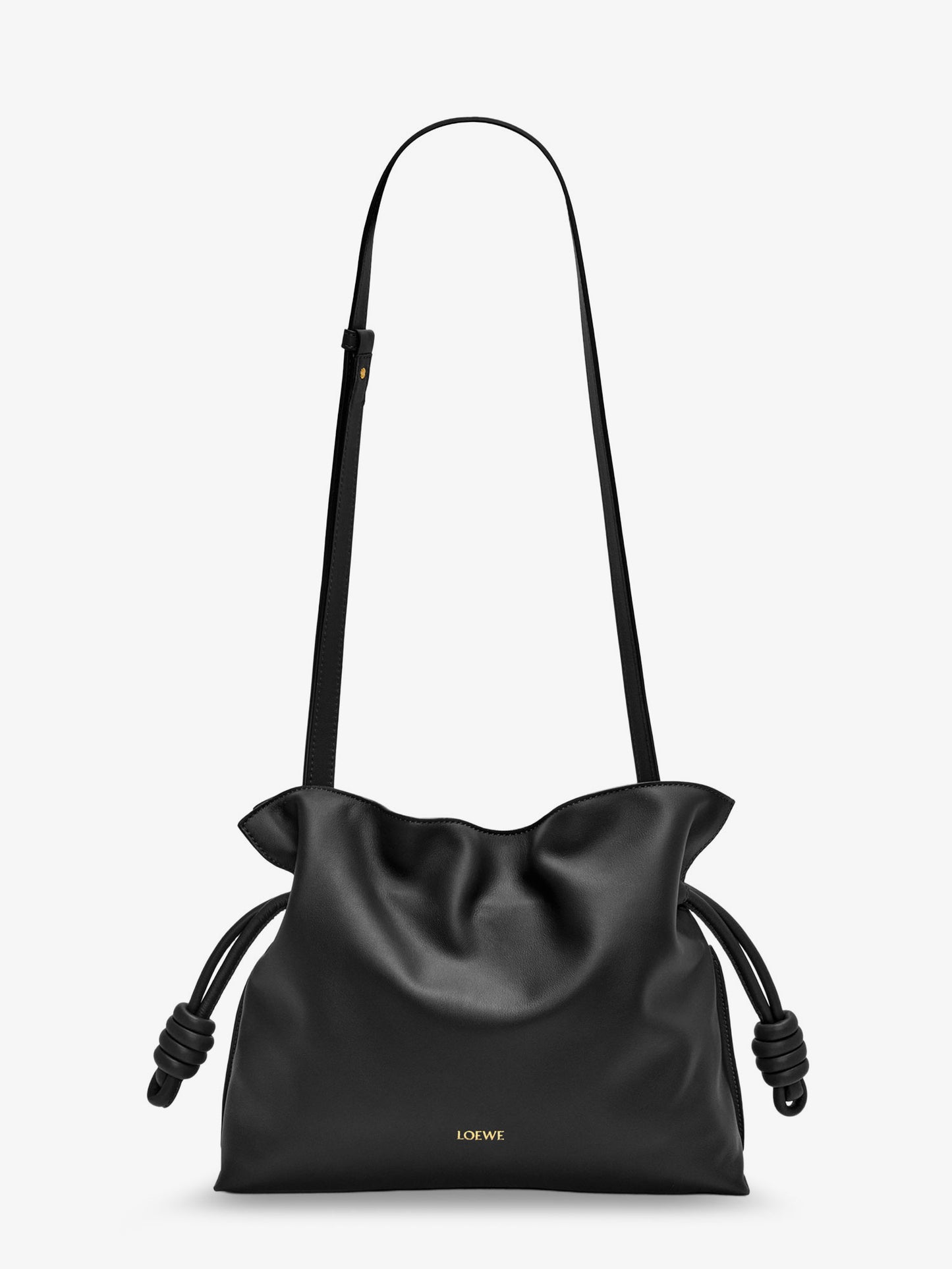 Flamenco leather clutch bag