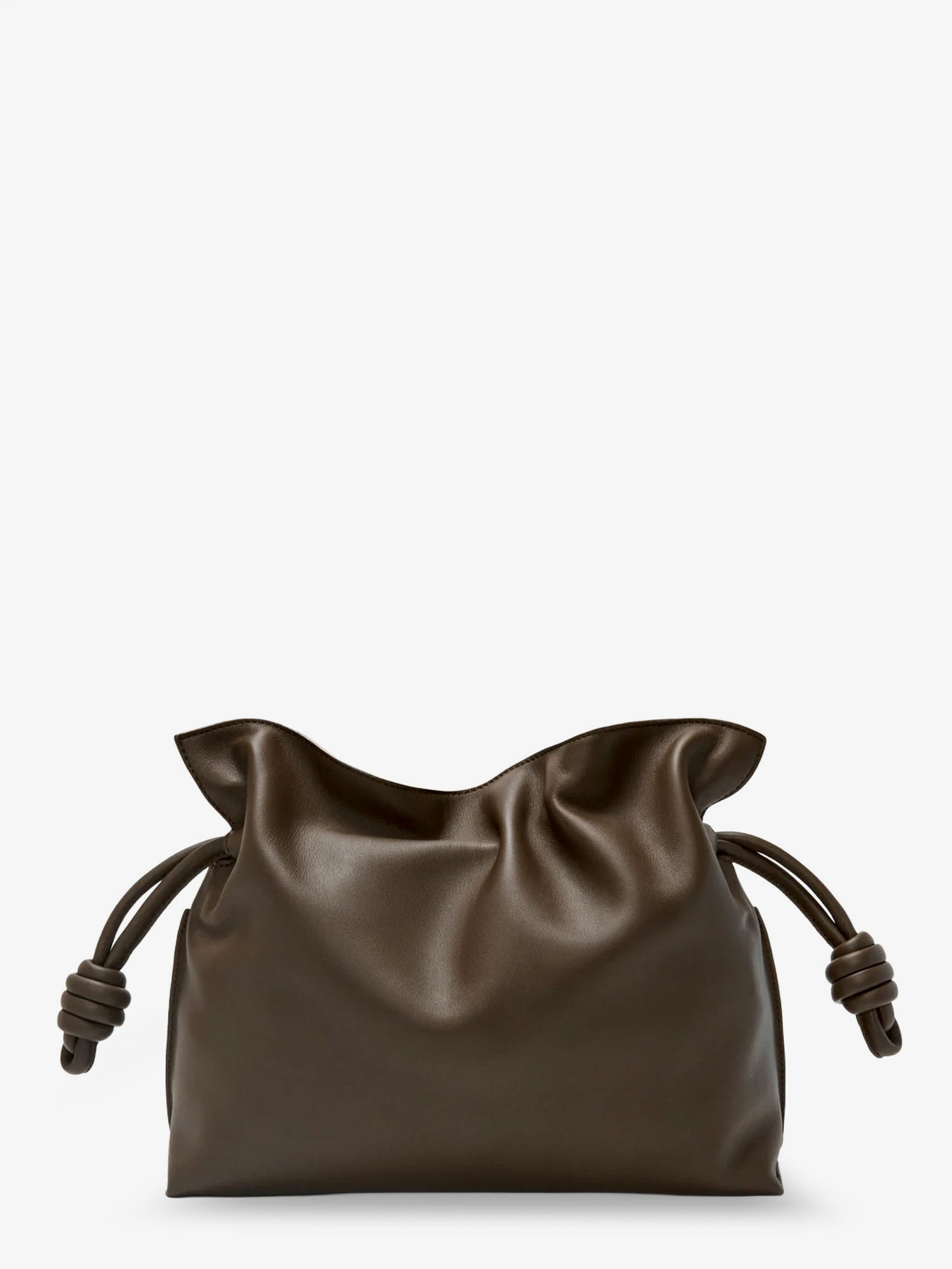 Flamenco leather clutch bag