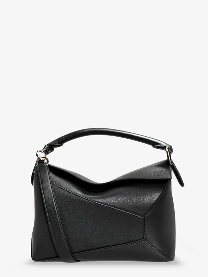 Puzzle Edge leather handbag with engraved Anagram logo thumbnail