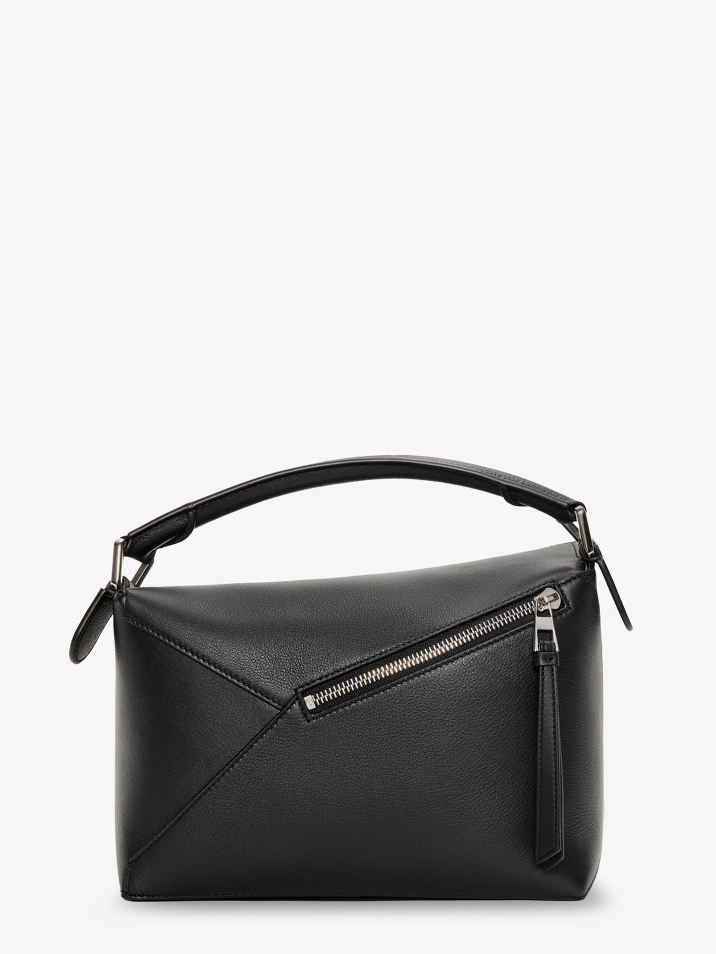 Puzzle Edge leather handbag with engraved Anagram logo
