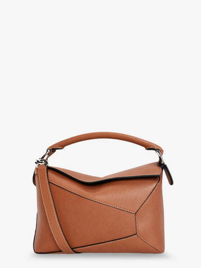 Puzzle Edge leather handbag with engraved Anagram logo thumbnail