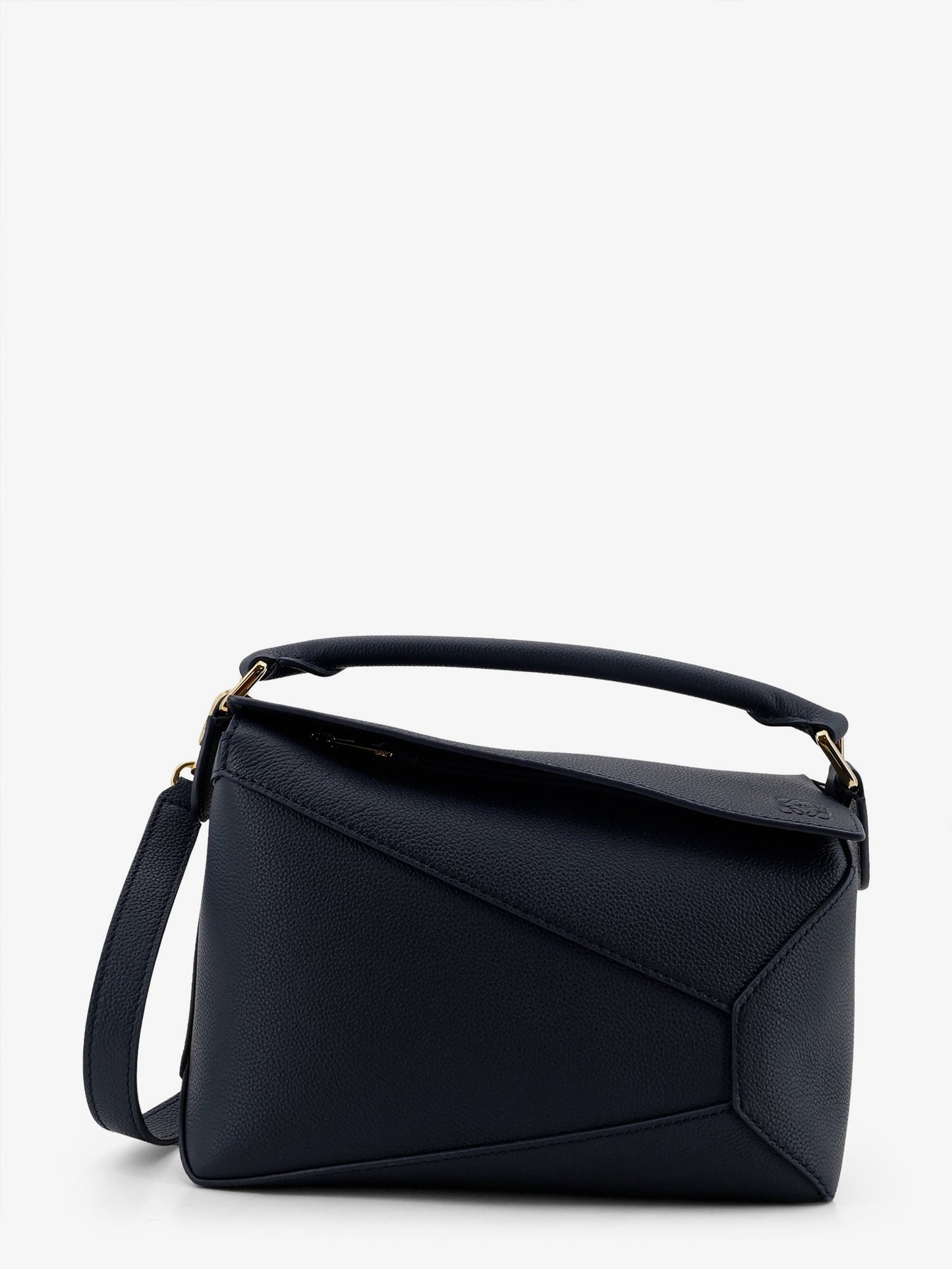 Borsa a mano Puzzle Edge Small in pelle