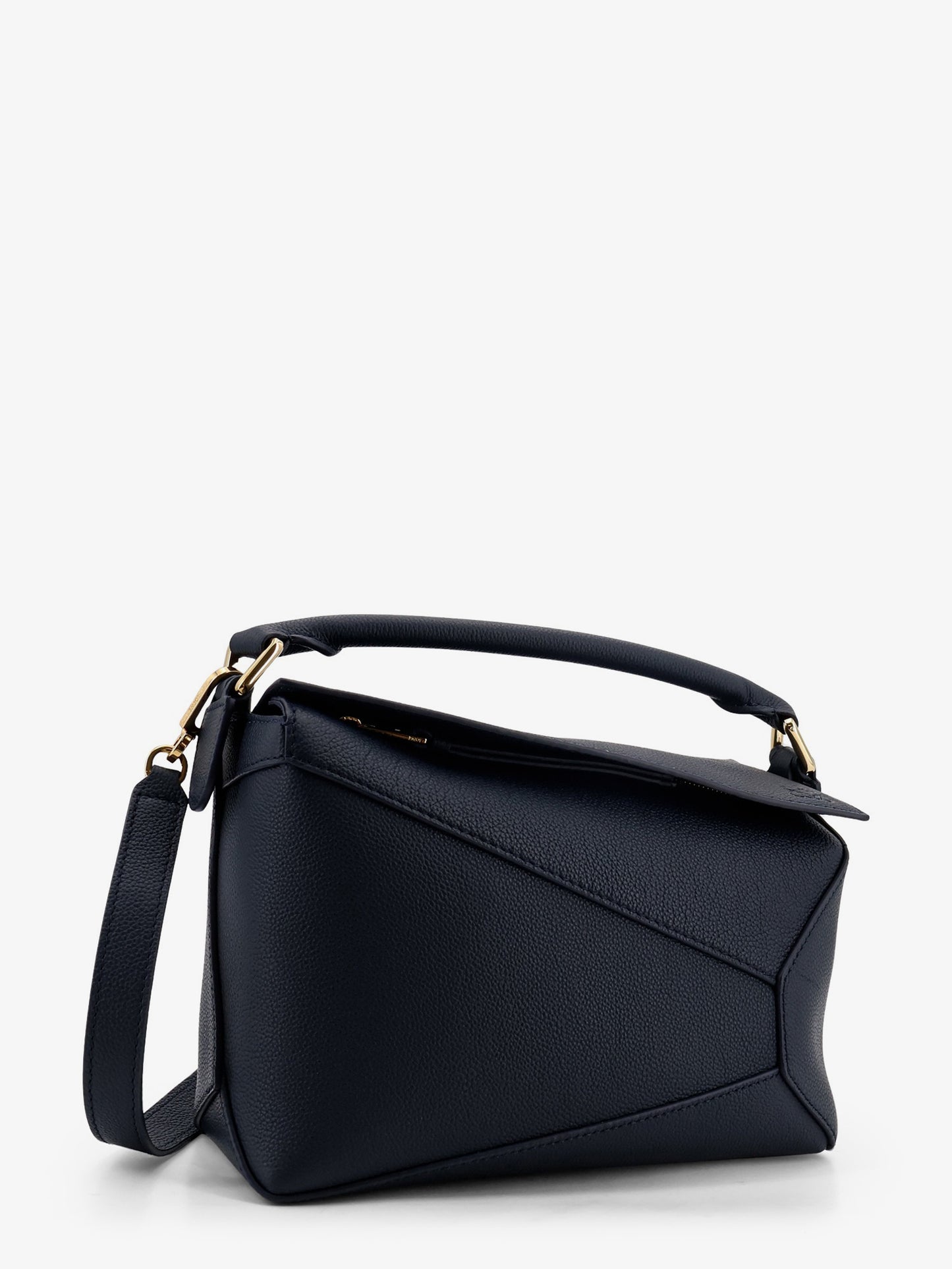 Borsa a mano Puzzle Edge Small in pelle