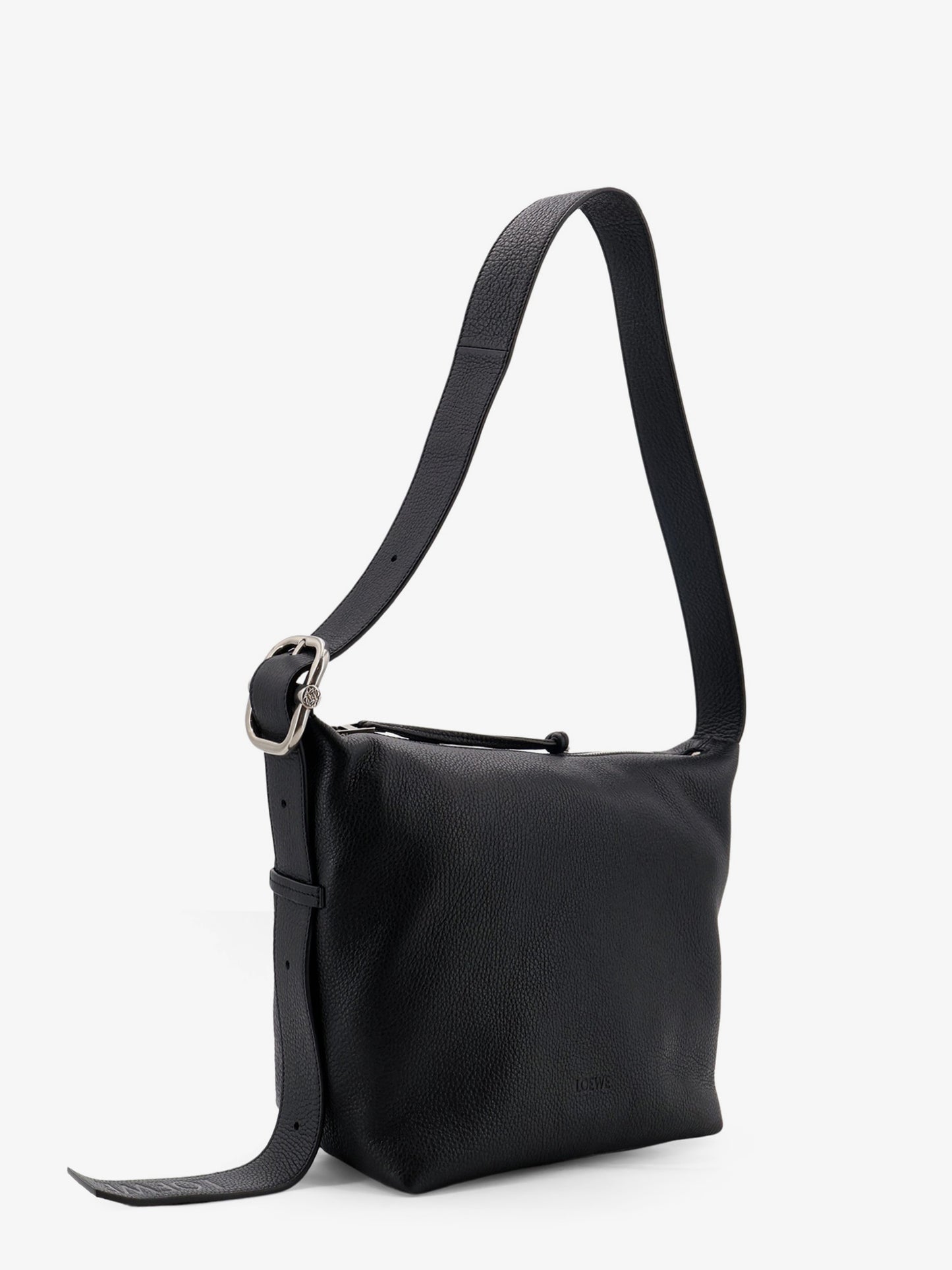 Loop leather crossbody bag