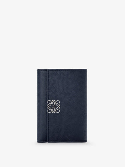 Anagram leather wallet with front logo thumbnail