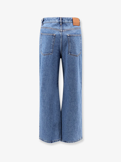 Jeans Anagram Baggy con ricamo frontale thumbnail