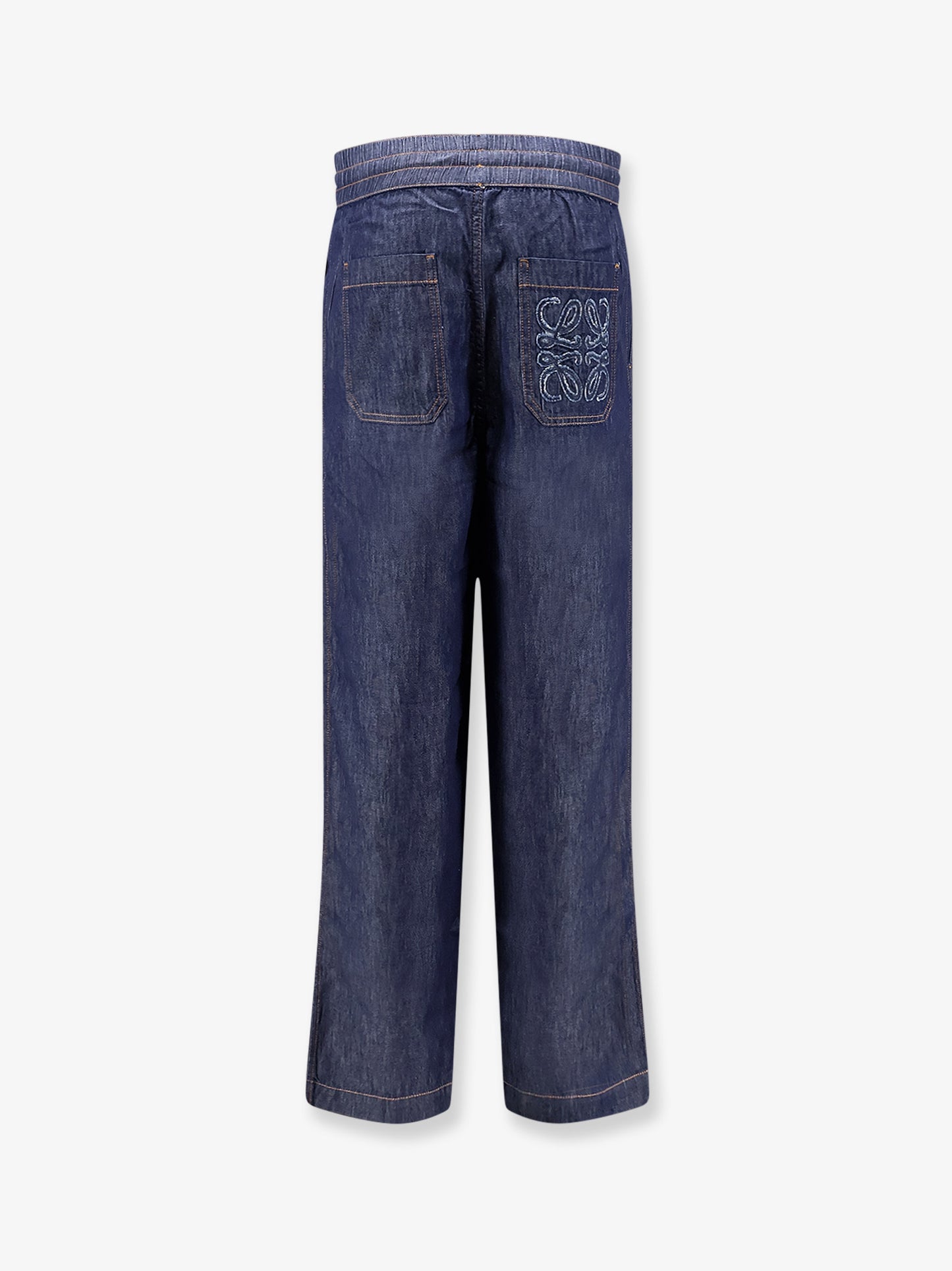 Jeans con coulisse regolabile