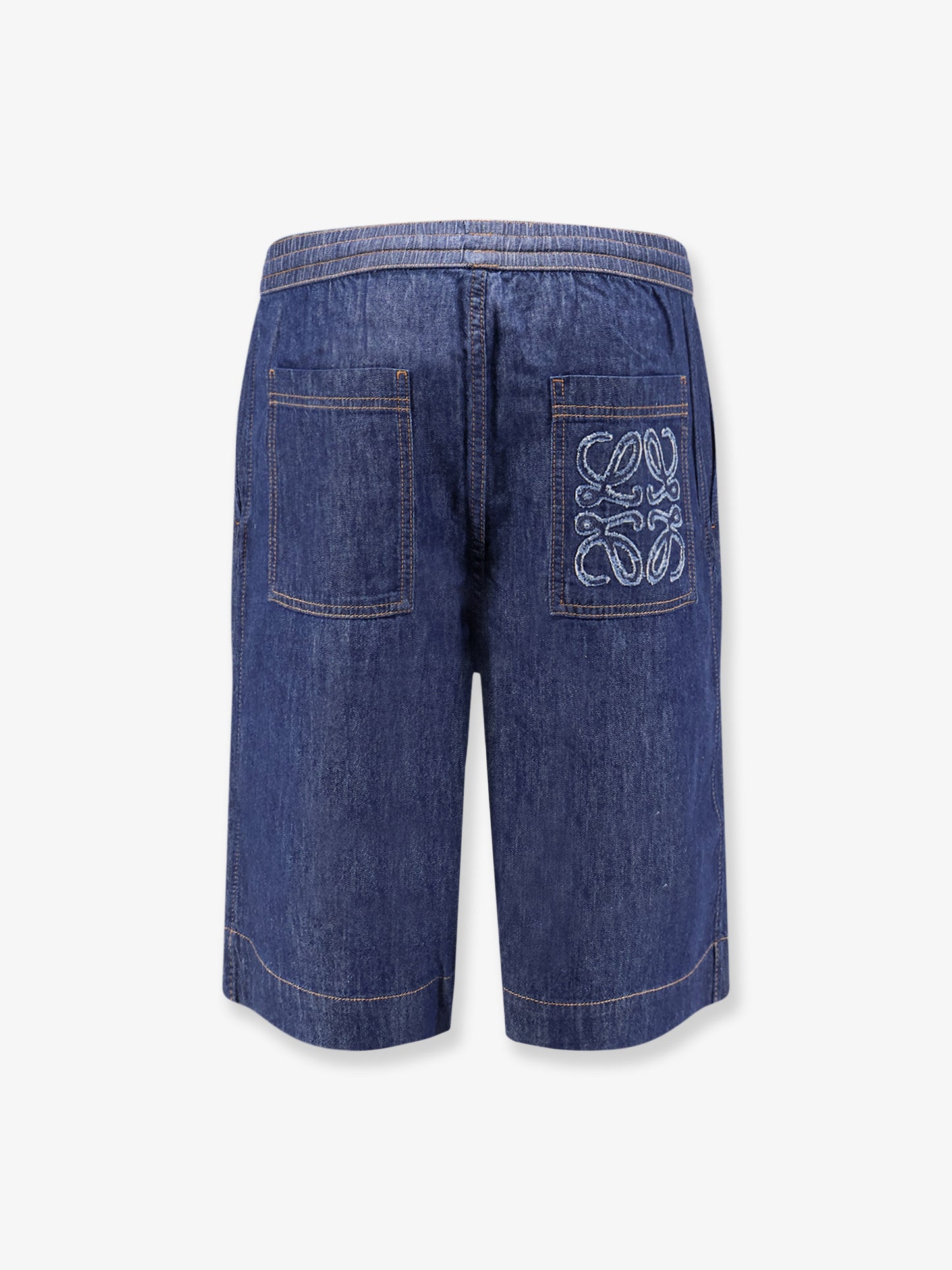 Cotton bermuda shorts with Anagram logo on the back