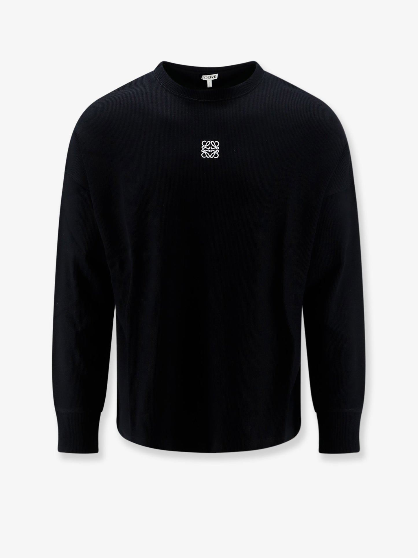 Ribbed cotton t-shirt