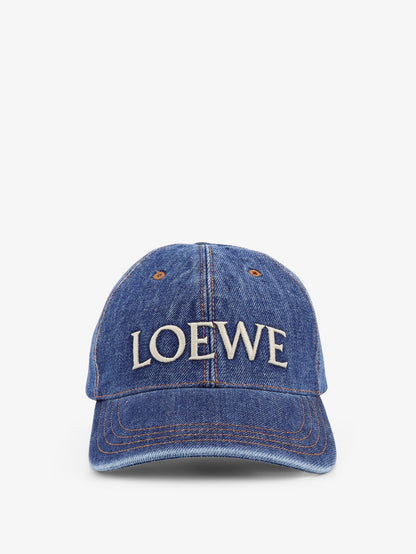 Paula's Ibiza blue denim hat thumbnail