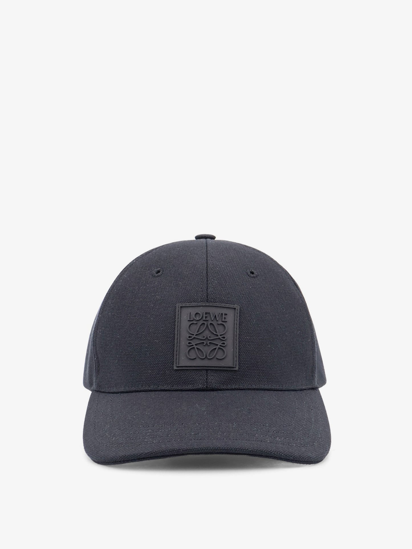 Cotton hat with rubber Anagram logo patch
