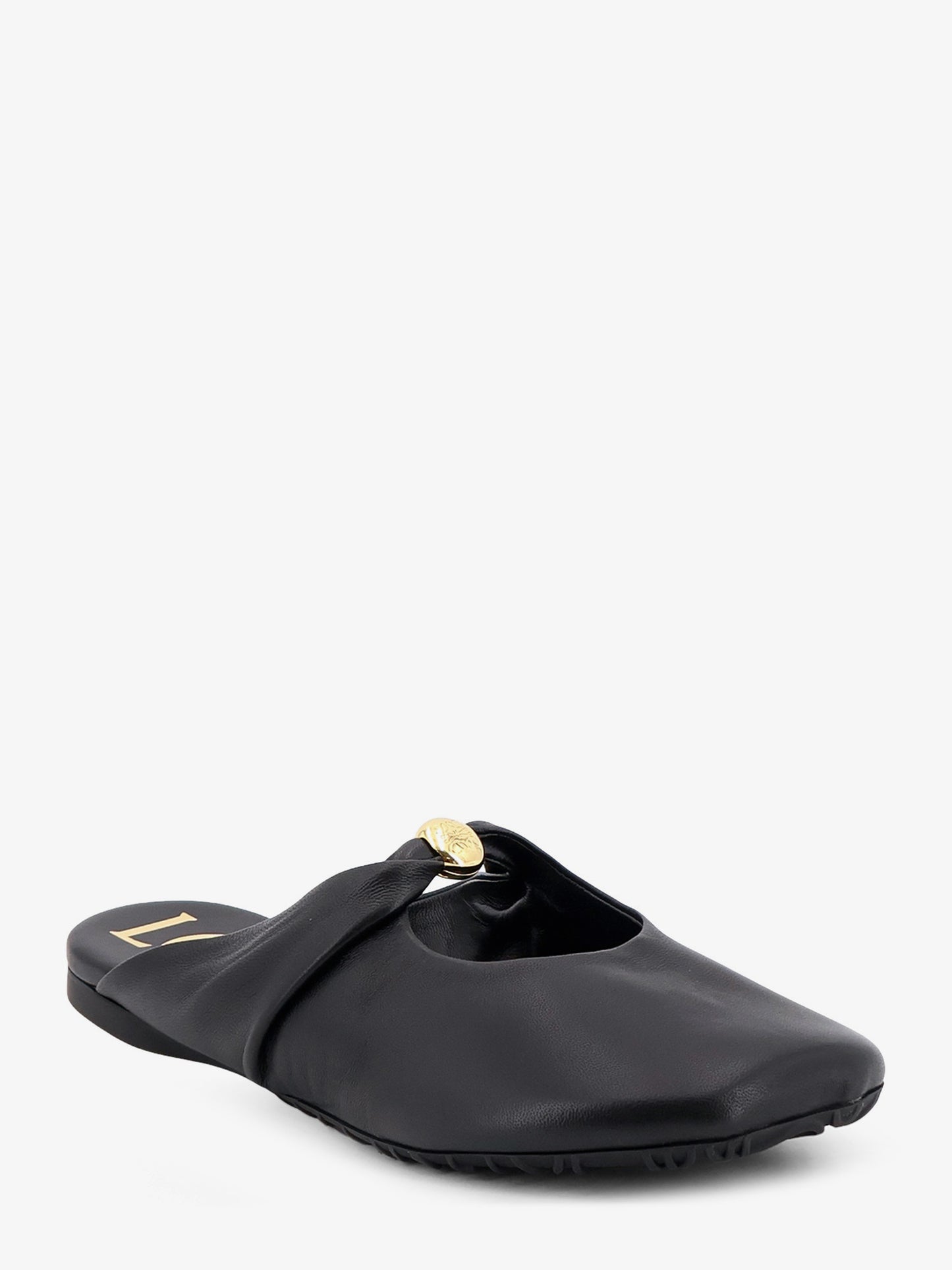 Pebble Soft low leather sandals