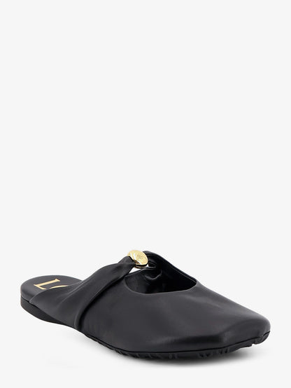 Pebble Soft low leather sandals thumbnail
