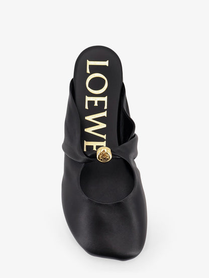 Pebble Soft low leather sandals thumbnail
