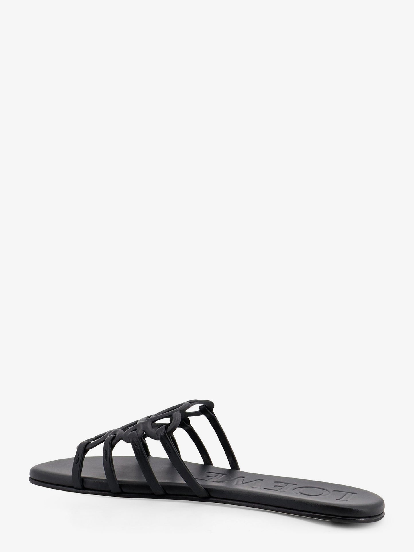 Paula's Ibiza-Aangram Petal leather sandals