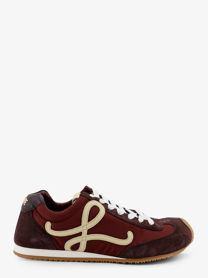 Ballet Runner 2.0 nylon and suede sneakers with side logo thumbnail