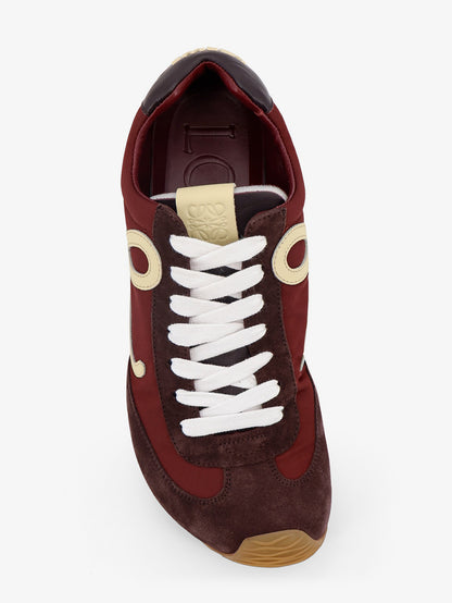 Ballet Runner 2.0 nylon and suede sneakers with side logo thumbnail