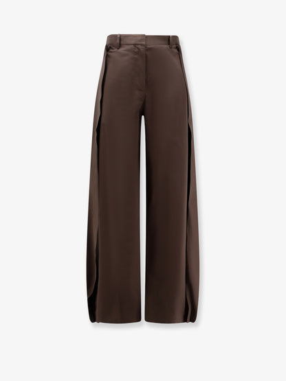 Pantaloni in misto cotone e seta thumbnail