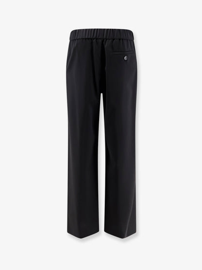 Wool trousers with Logo detail thumbnail