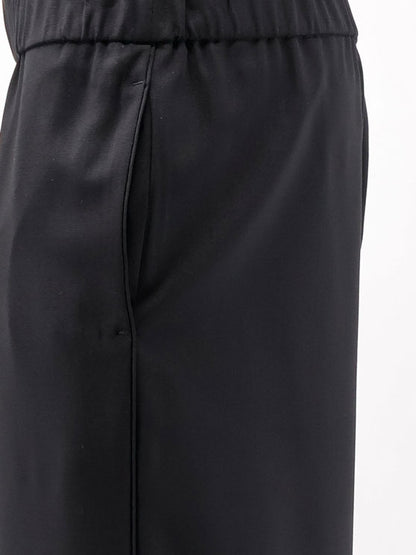 Wool trousers with Logo detail thumbnail