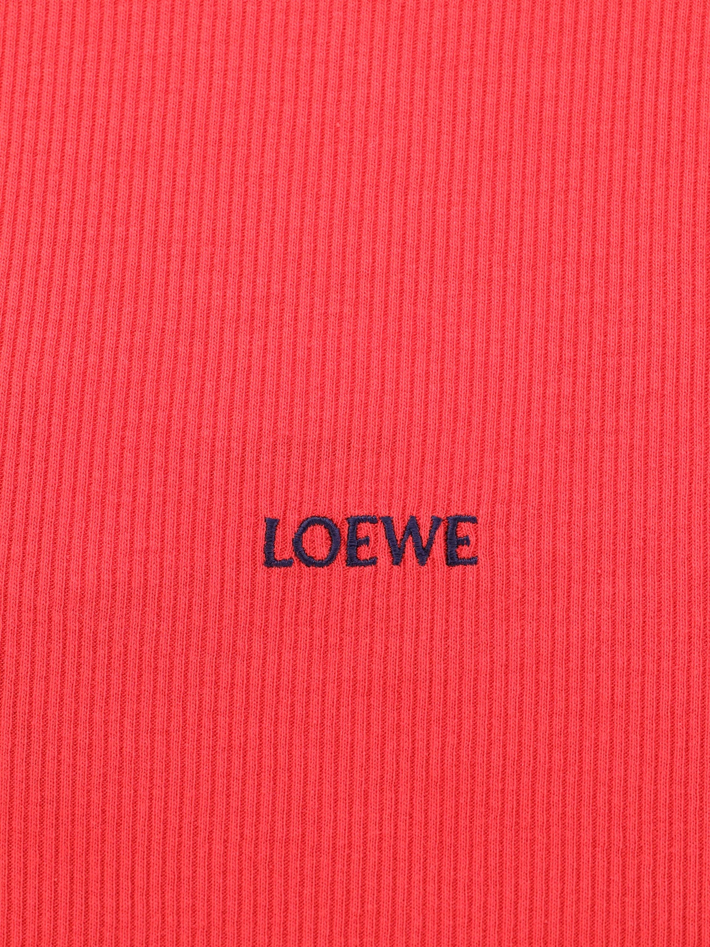 Cotton tank top with all-over embroidered logo lettering