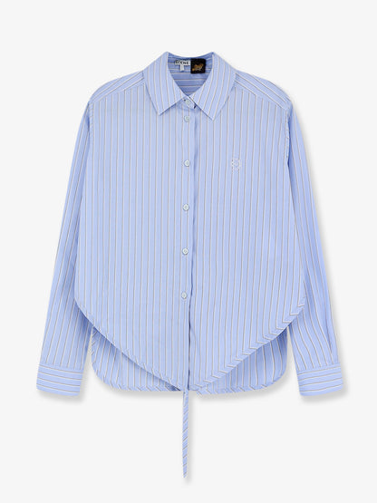 Paula's Ibiza - Pajamas striped cotton shirt thumbnail