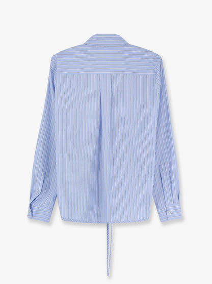 Paula's Ibiza - Pajamas striped cotton shirt thumbnail