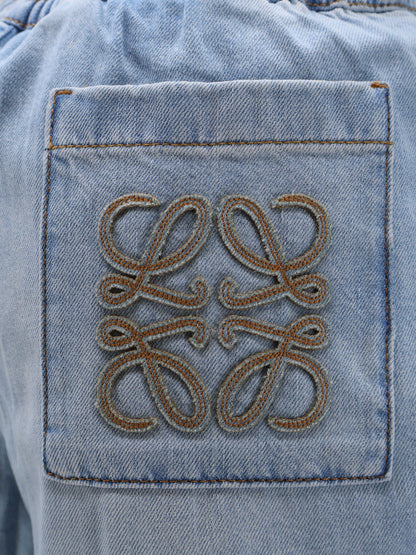 Paulas Ibiza - Cotton trousers with embroidered logo on the back thumbnail