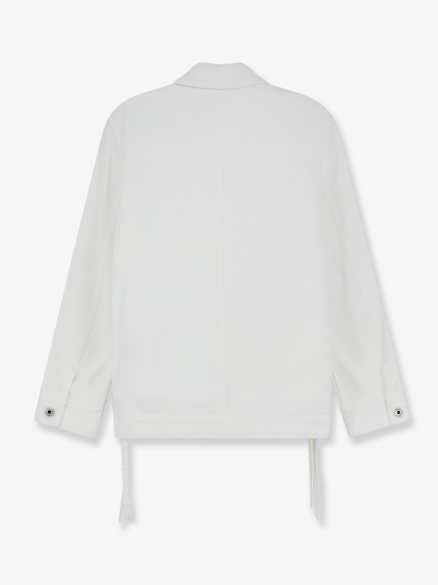Paula's Ibiza-Giacca Workwear in white denim