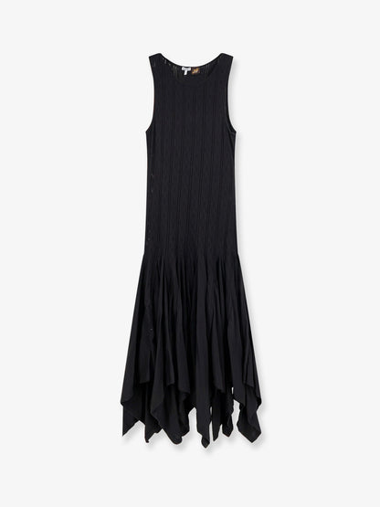Paula's Ibiza embroidered cotton long dress thumbnail