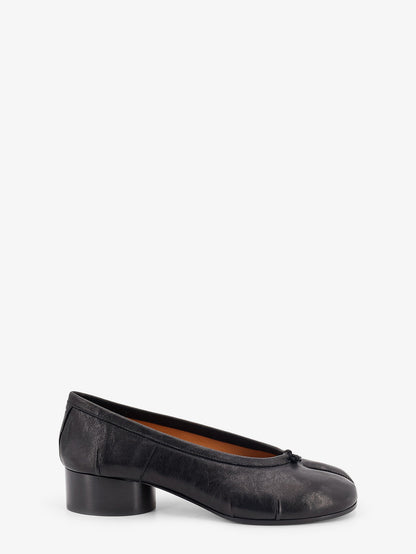 Leather Tabi Ballet Flats thumbnail