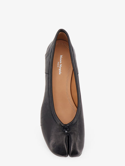 Leather Tabi Ballet Flats thumbnail