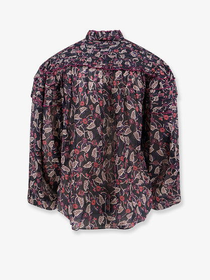 Doane printed cotton shirt thumbnail
