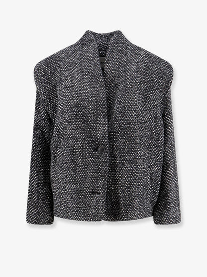 Drogo mélange fabric coat thumbnail