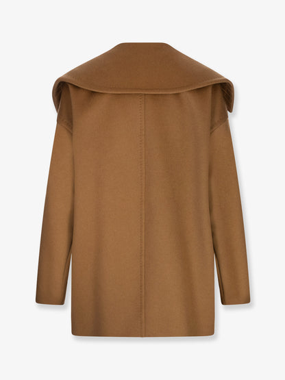 Mario double breasted cashmere coat thumbnail