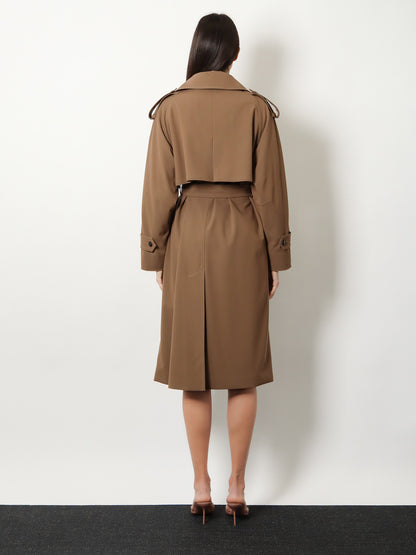 Mxmcerto virgin wool trench thumbnail
