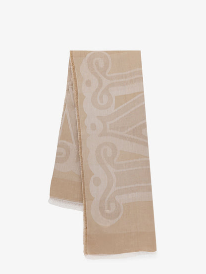 Modal, linen and cotton blend scarf thumbnail