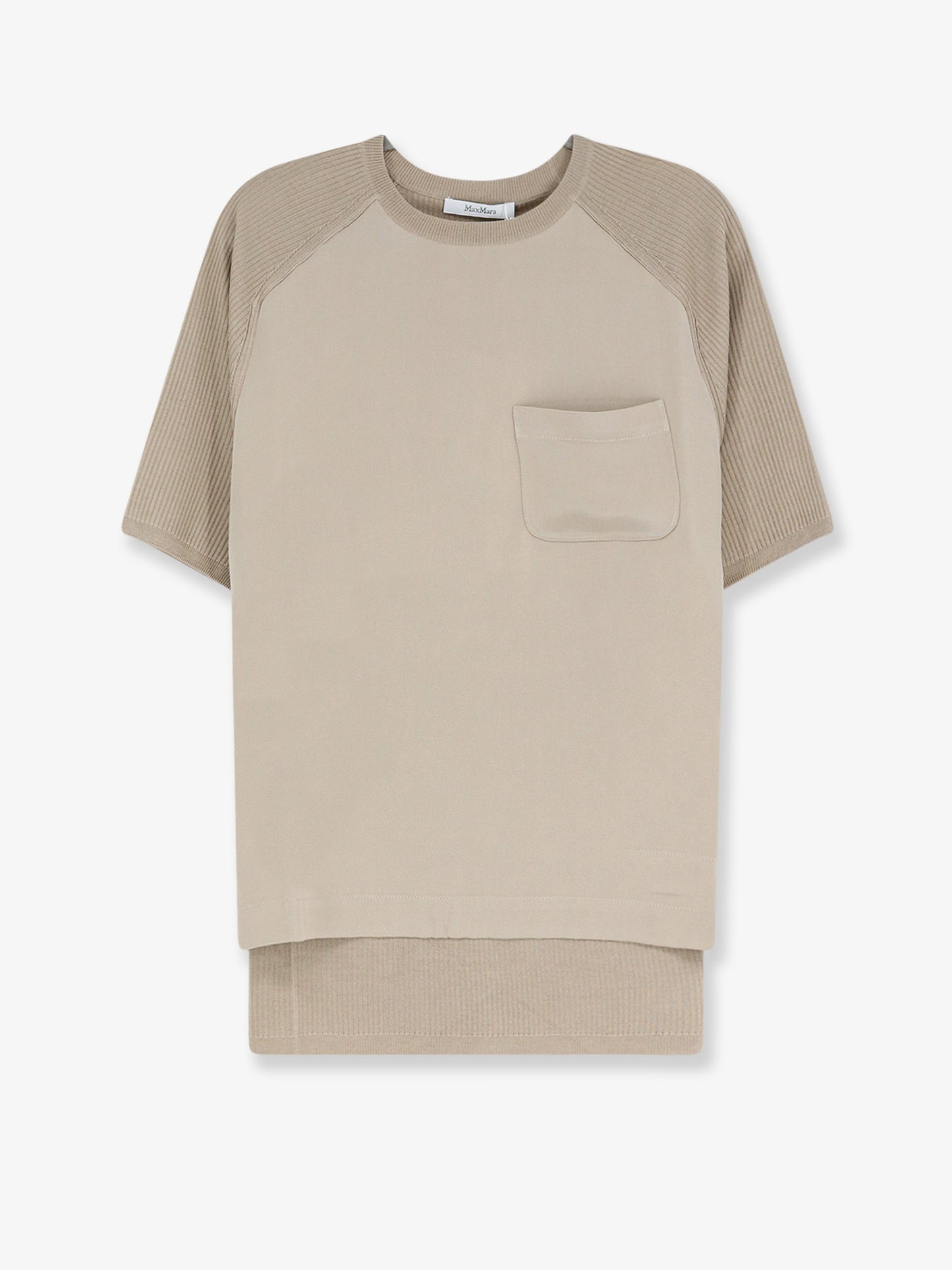 Mxmgolfo silk and cashmere top