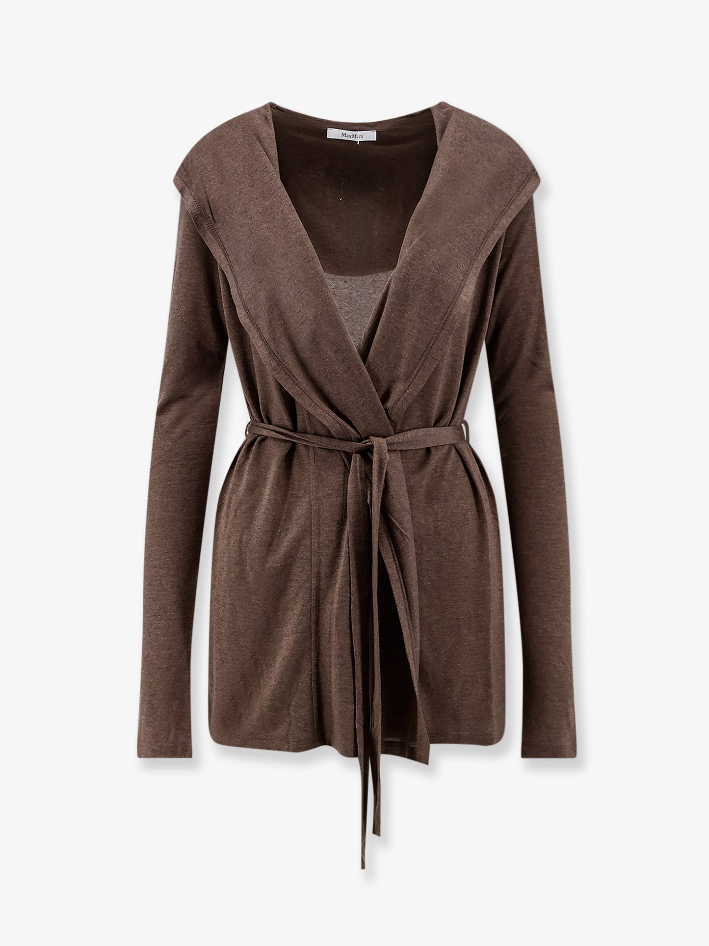 Cardigan MxMFalda in misto lyocell e seta