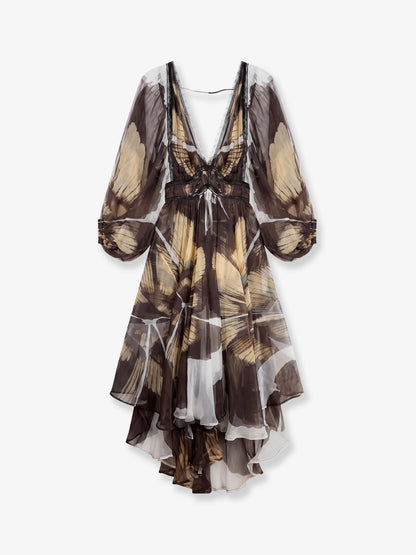 Pucha viscose dress with all-over print thumbnail