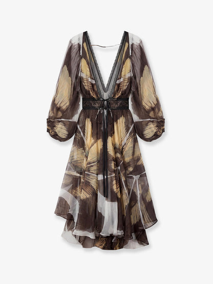 Pucha viscose dress with all-over print thumbnail