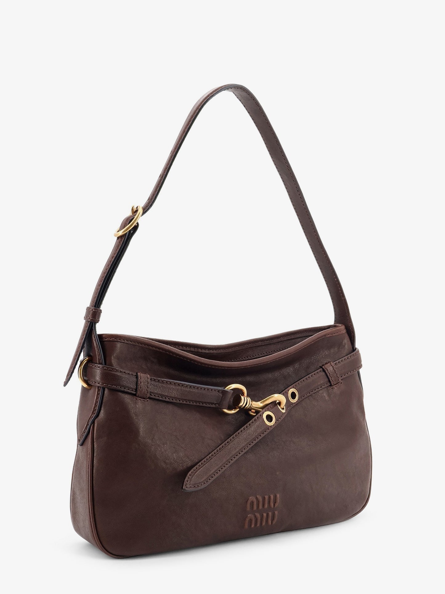 Aventure leather shoulder bag
