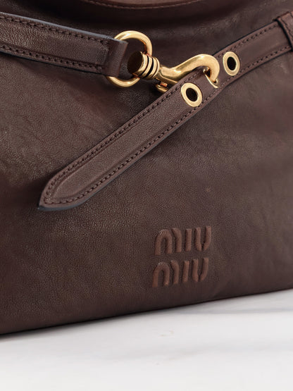Aventure leather shoulder bag thumbnail