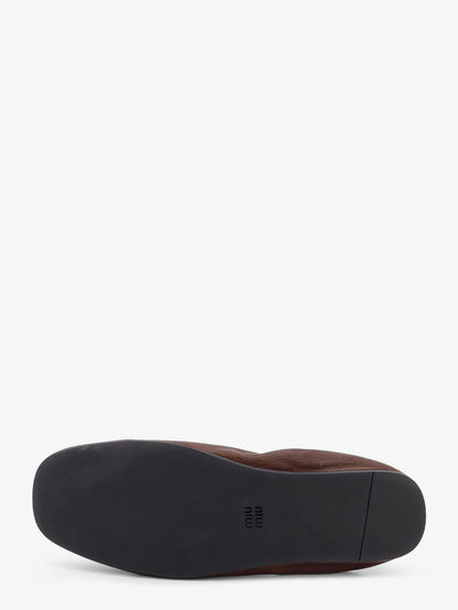 Ruches leather loafers thumbnail