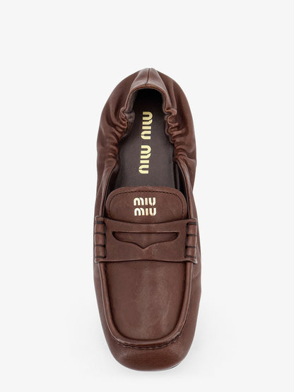 Ruches leather loafers thumbnail