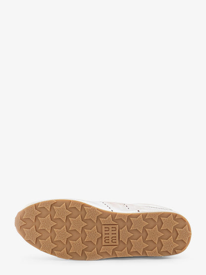 Plume vintage silver leather sneakers thumbnail
